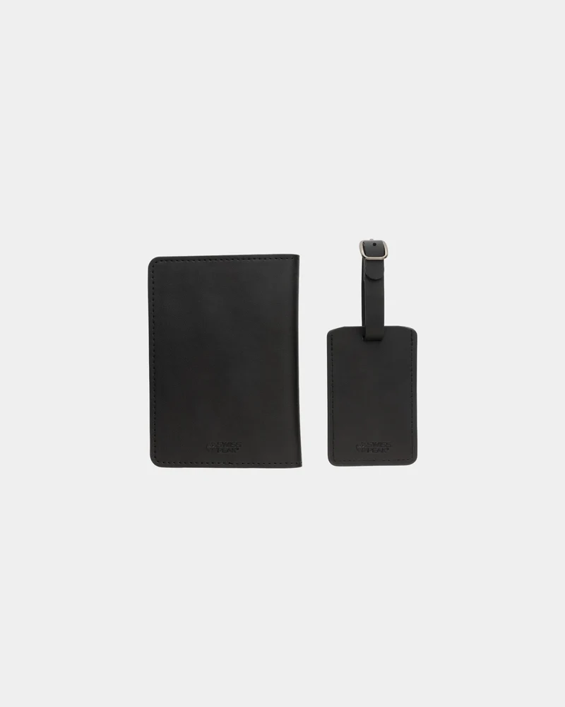 Set de viaje PU reciclado GRS para personalizar