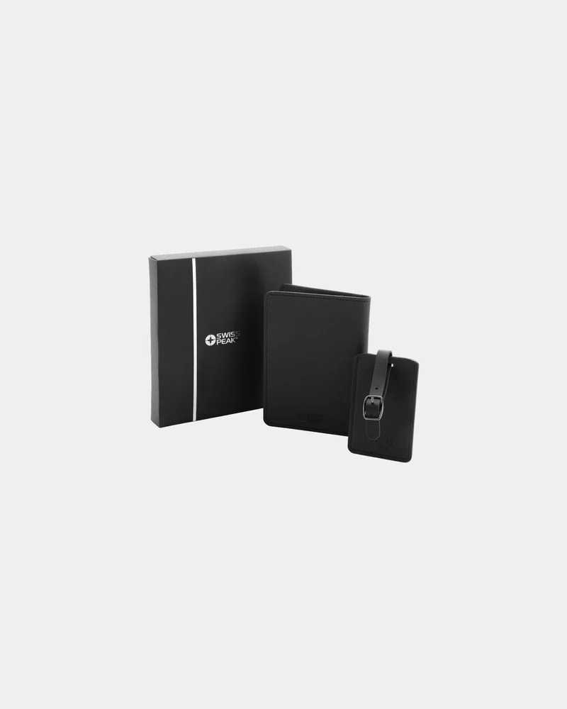 Set de viaje PU reciclado GRS para personalizar