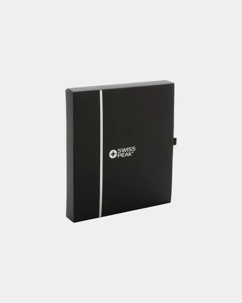 Set de viaje PU reciclado GRS para personalizar