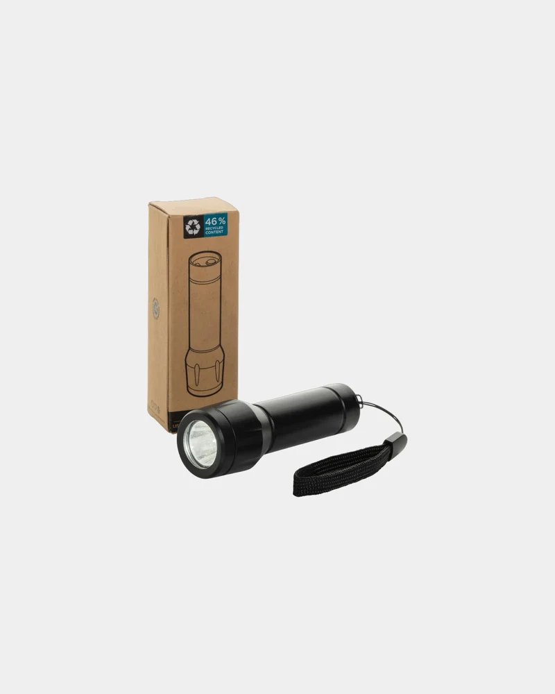 Linterna reciclada RCS USB Flara para personalizar