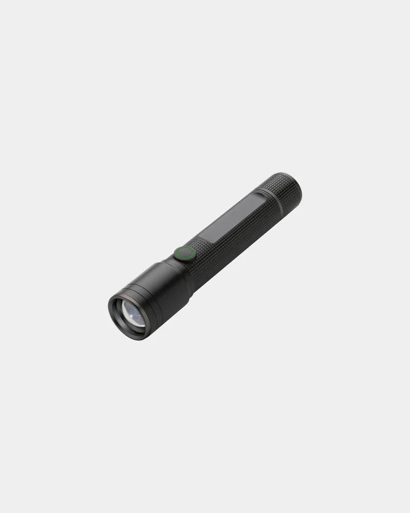 Linterna reciclada RCS aluminio USB para personalizar