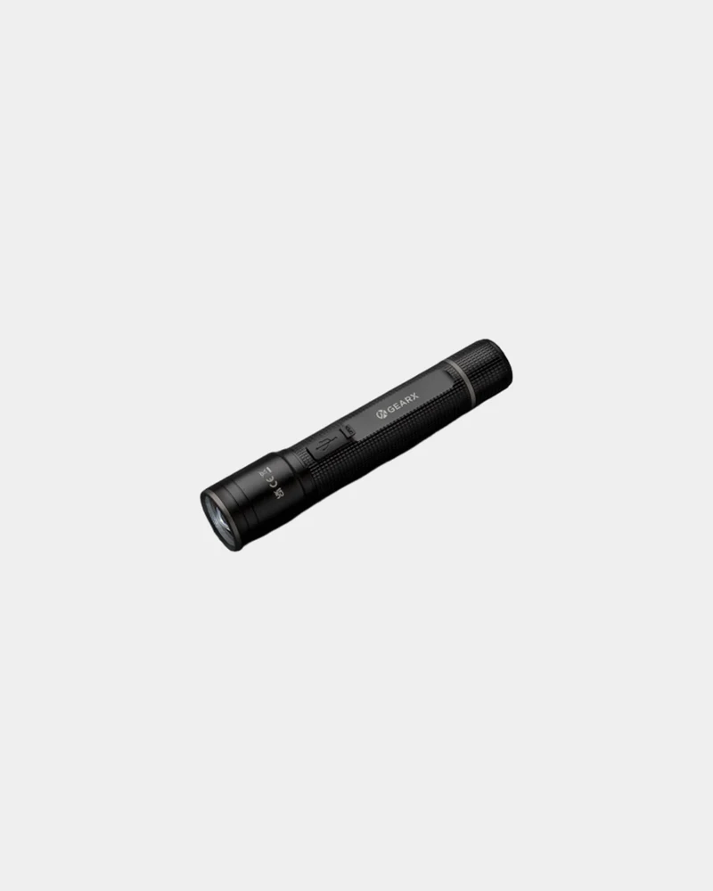 Linterna reciclada RCS aluminio USB para personalizar