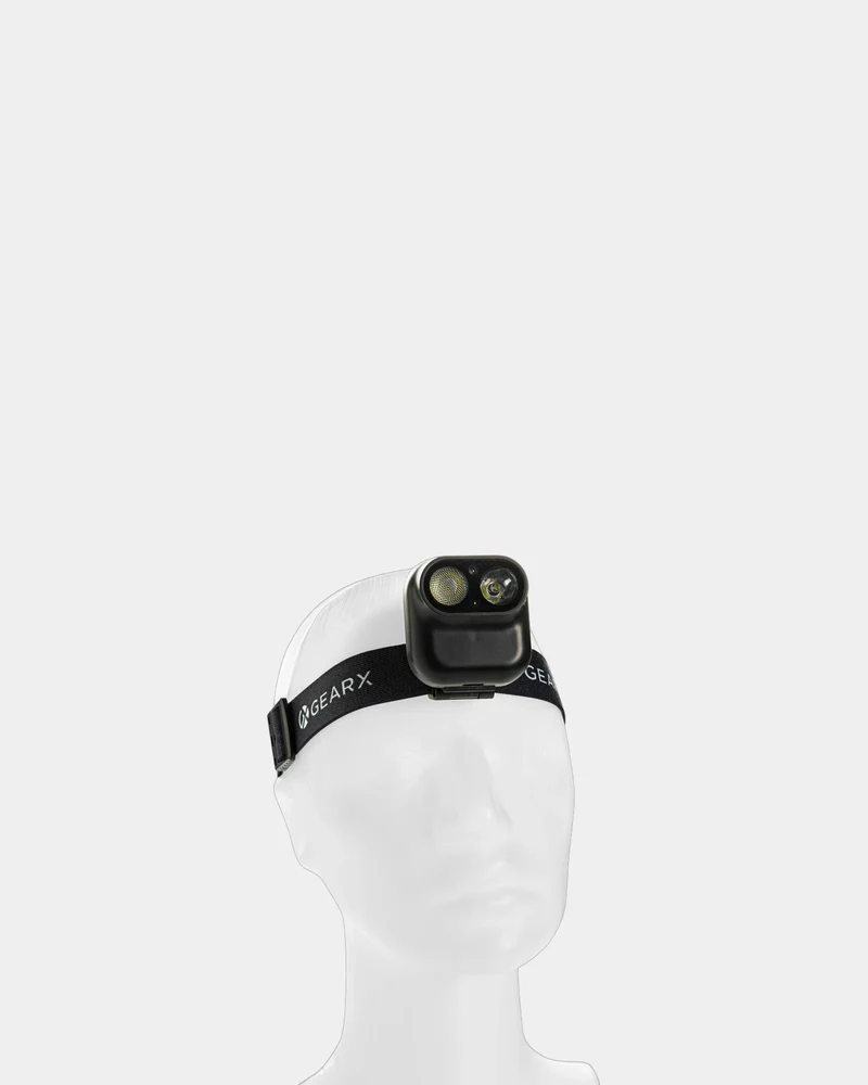 Linterna frontal ABS reciclado RCS para personalizar