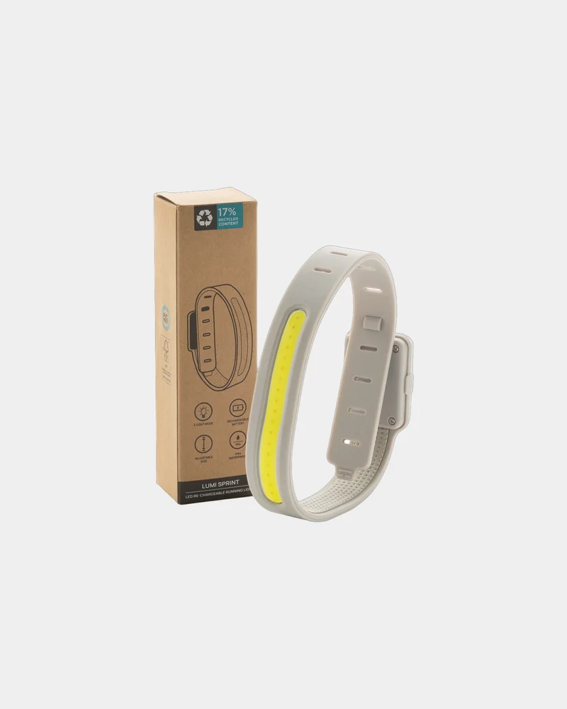 Lámpara para correr LED reciclada RCS Lumi para personalizar
