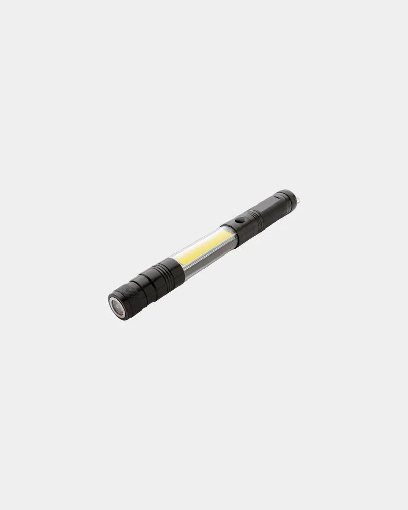 Linterna telescópica aluminio COB para personalizar