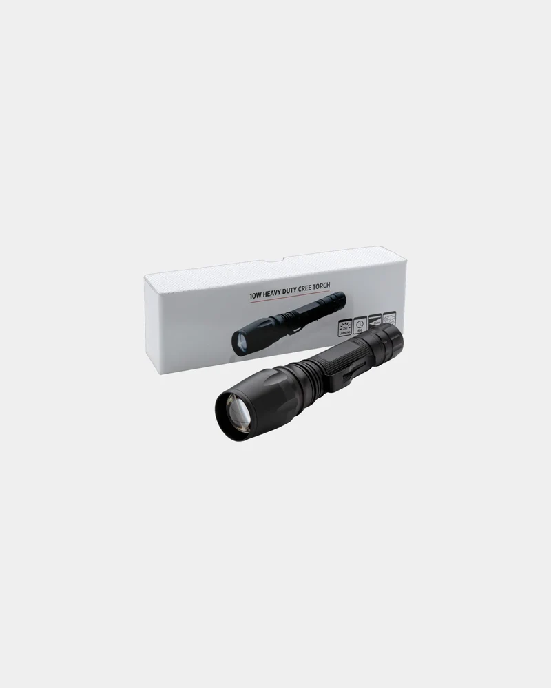 Linterna aluminio CREE 10W resistente para personalizar