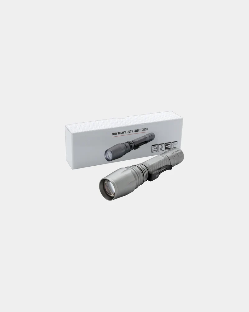 Linterna aluminio CREE 10W resistente para personalizar