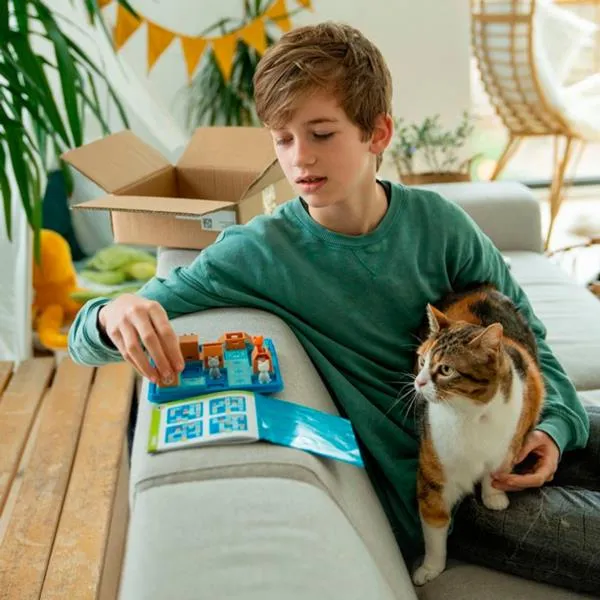 Juego De Lógica Gatos Y Cajas Smartgames