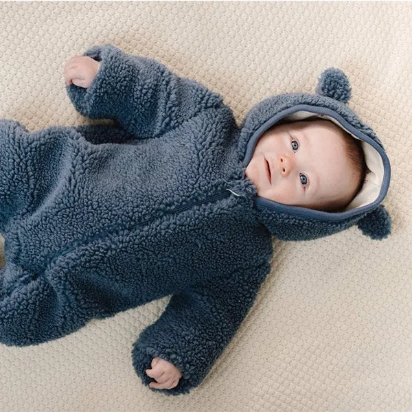 Buzo Teddy Azul Little Dutch Forest Friends