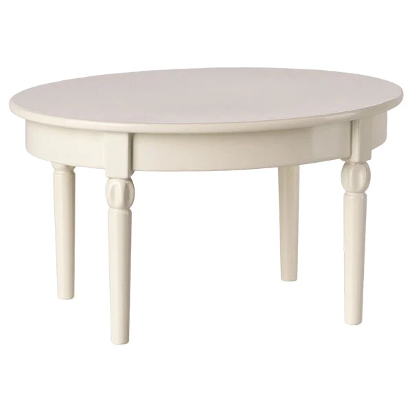 Mesa Comedor Vintage Blanco Roto Ratones Maileg