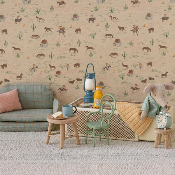 Silla Vintage Menta Ratones Maileg