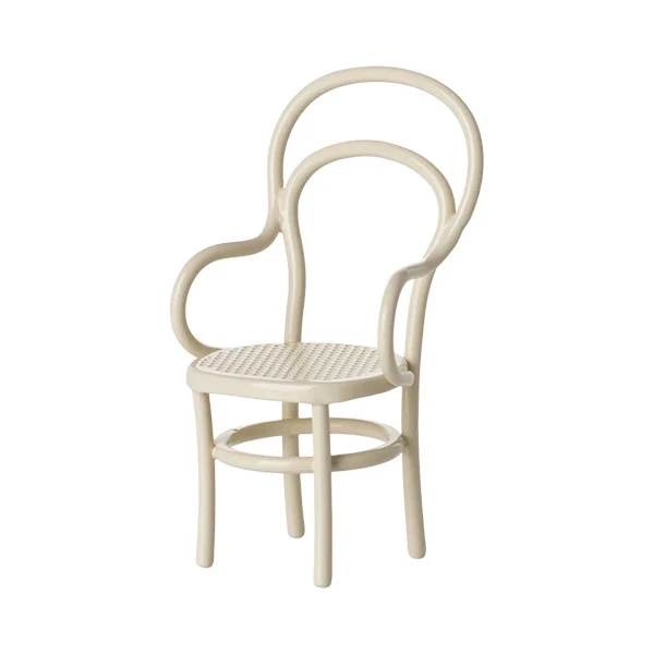 Silla Vintage Blanco Roto Ratones Maileg