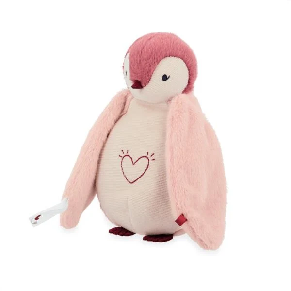 Luz Nocturna Pingüino de Peluche Rosa - Kaloo