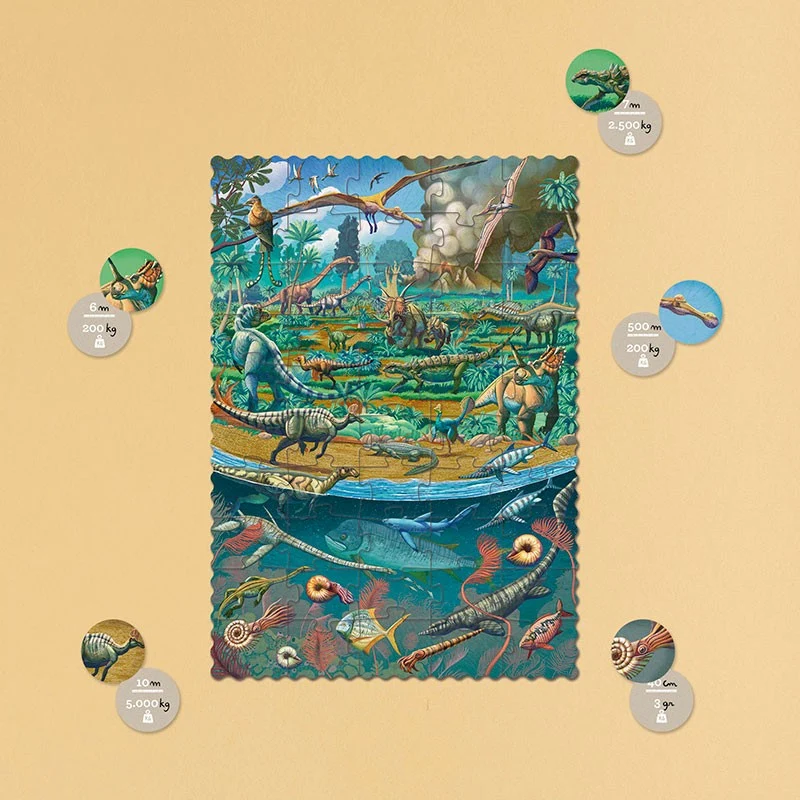 Tiny Puzzle Dinosaurs Londji Buscar y Encontrar