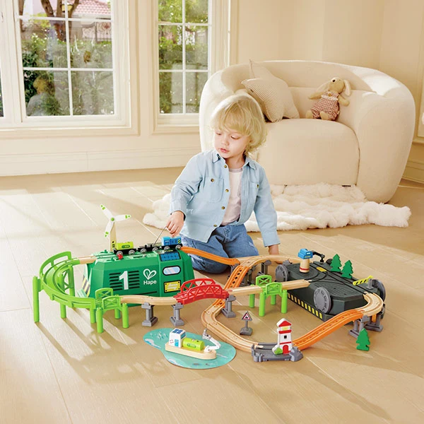 Set Tren Energía Eco en Cubo Hape