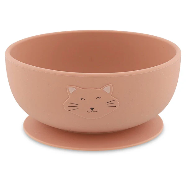 Bol De Silicona Con Ventosa Gato Trixie