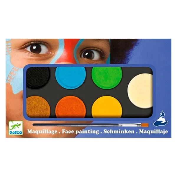 Estuche Maquillaje Infantil Colores Natural Djeco