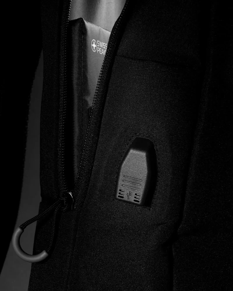 Mochila para portátil 15,6" RPET puerto para personalizar