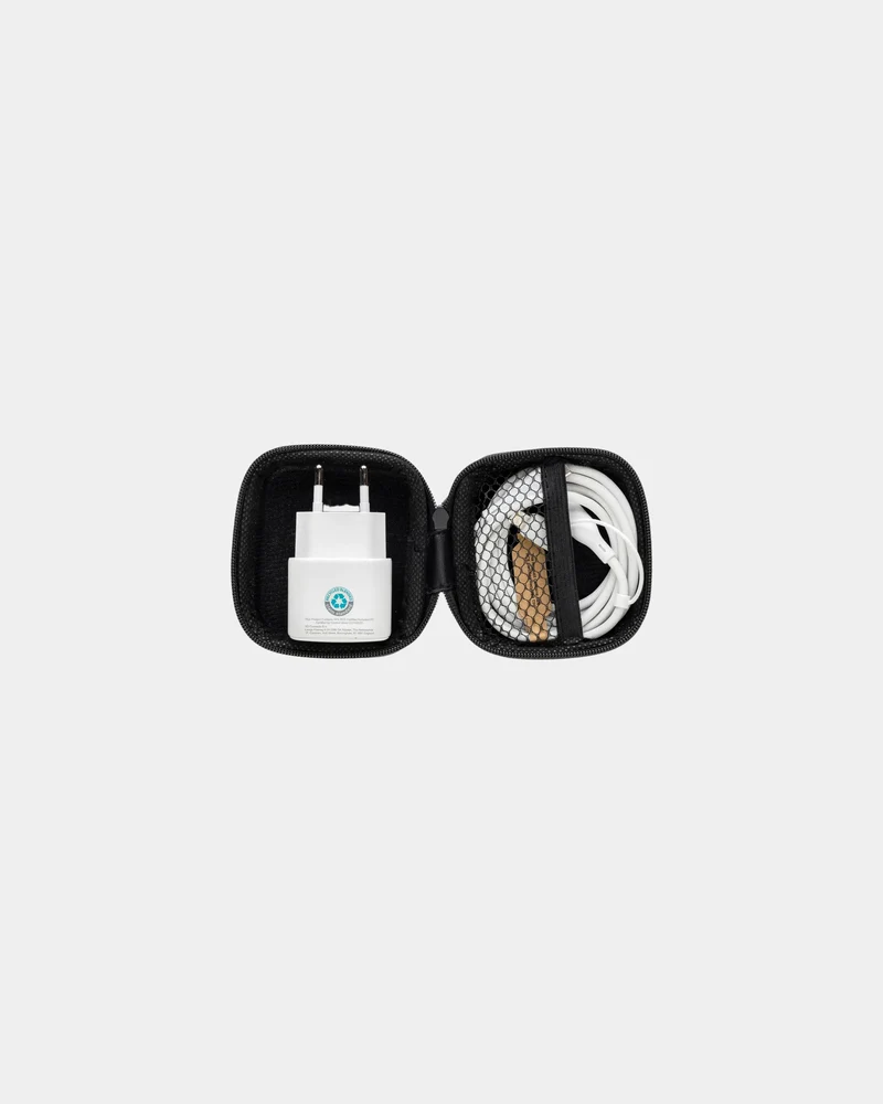 Set cargador y cable reciclado 20W para personalizar