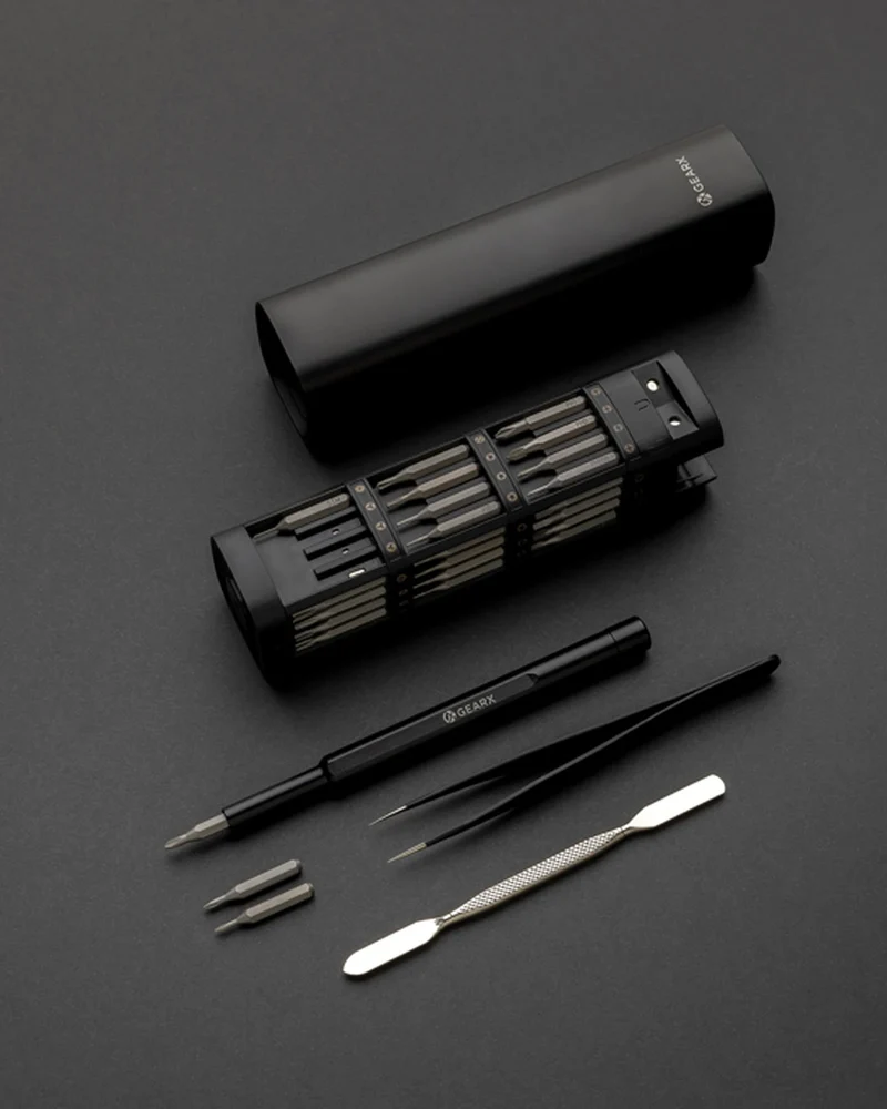 Set de destornilladores 46 pcs aluminio para personalizar