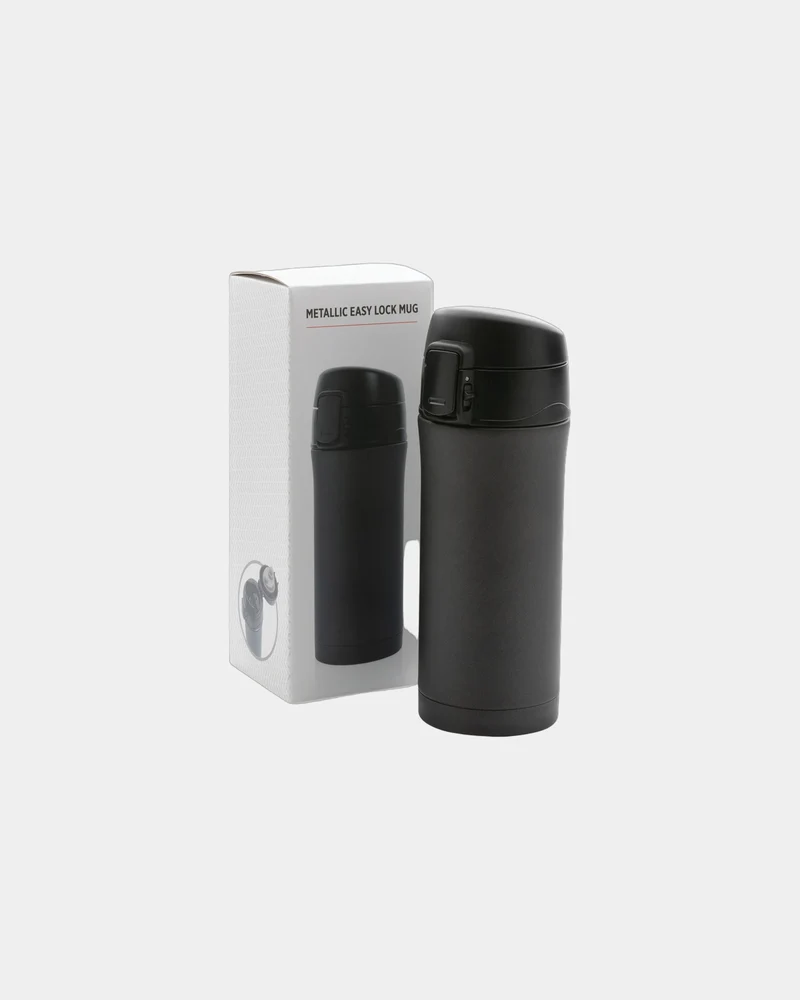 Mug metálico mate 300ml con cierre para personalizar