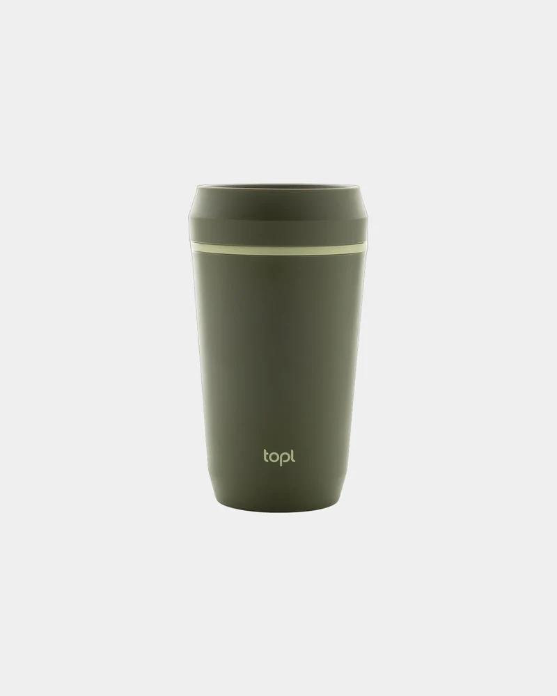 Mug reciclado tapa 360° 354ml para personalizar
