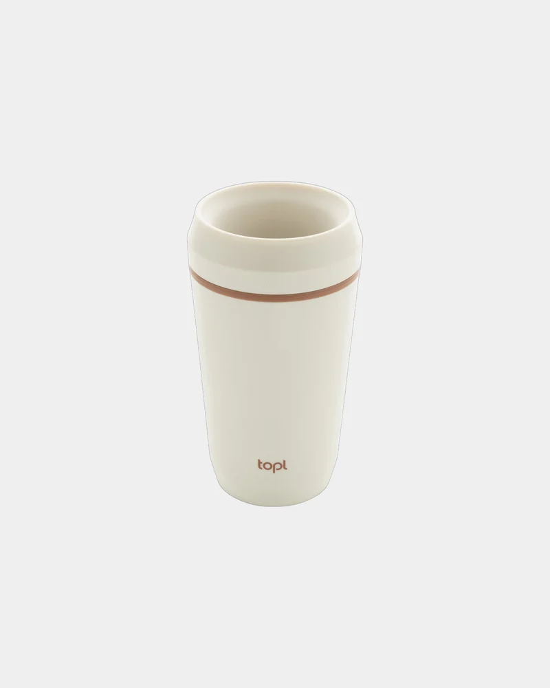 Mug reciclado tapa 360° 354ml para personalizar