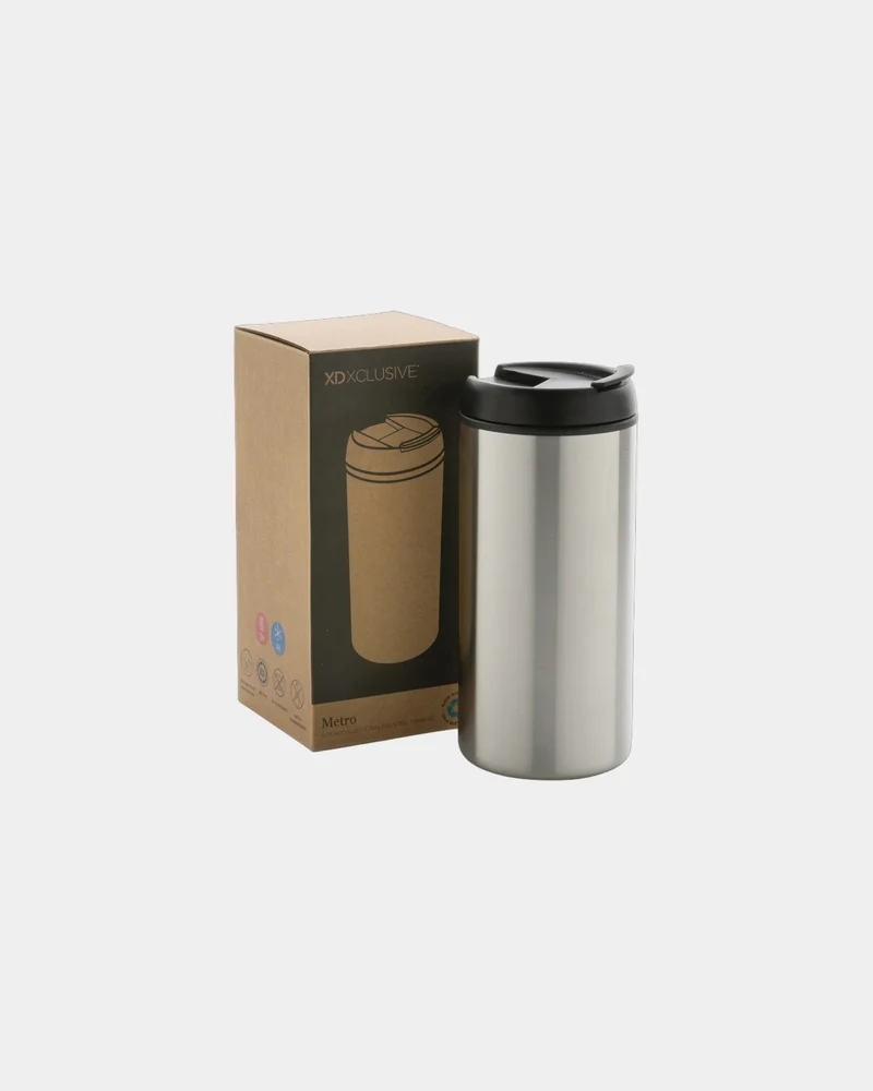 Mug acero inoxidable reciclado RCS 300ml para personalizar