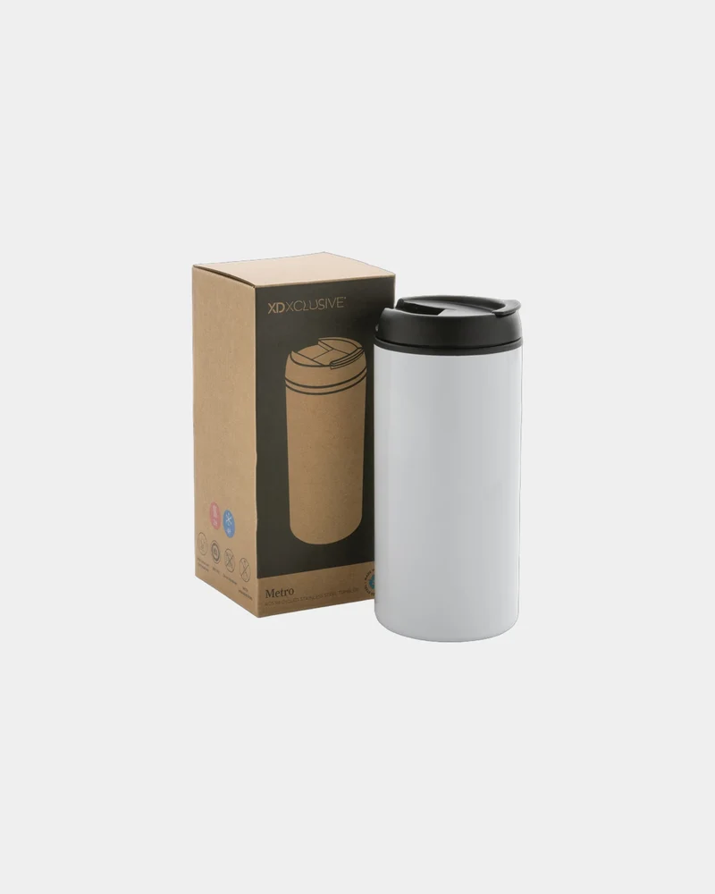 Mug acero inoxidable reciclado RCS 300ml para personalizar