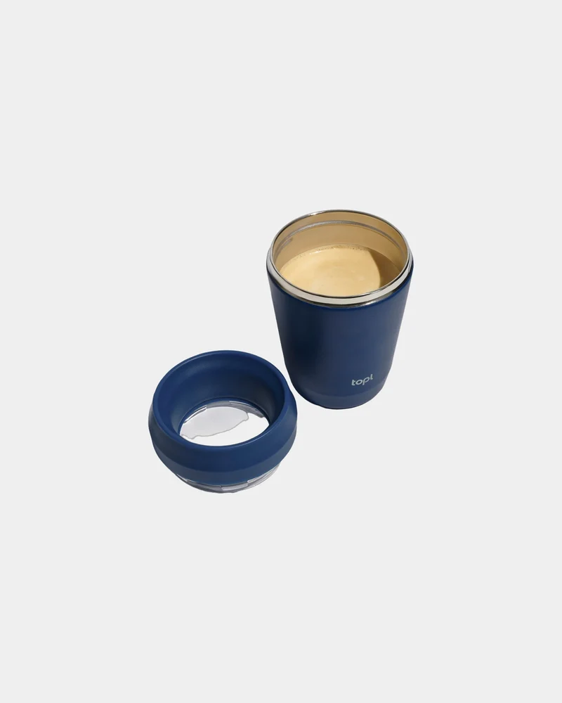 Mug acero reciclado 235ml tapa 360° para personalizar