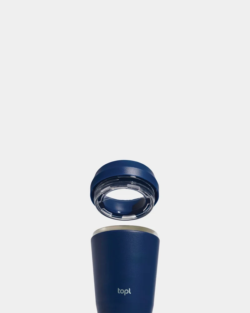Mug acero reciclado 235ml tapa 360° para personalizar