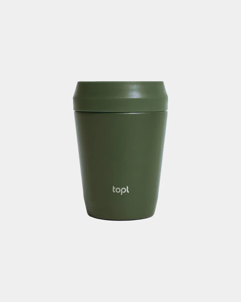 Mug acero reciclado 235ml tapa 360° para personalizar