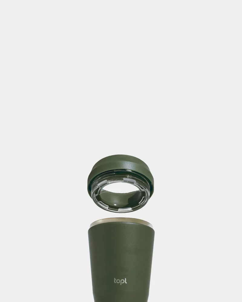 Mug acero reciclado 235ml tapa 360° para personalizar