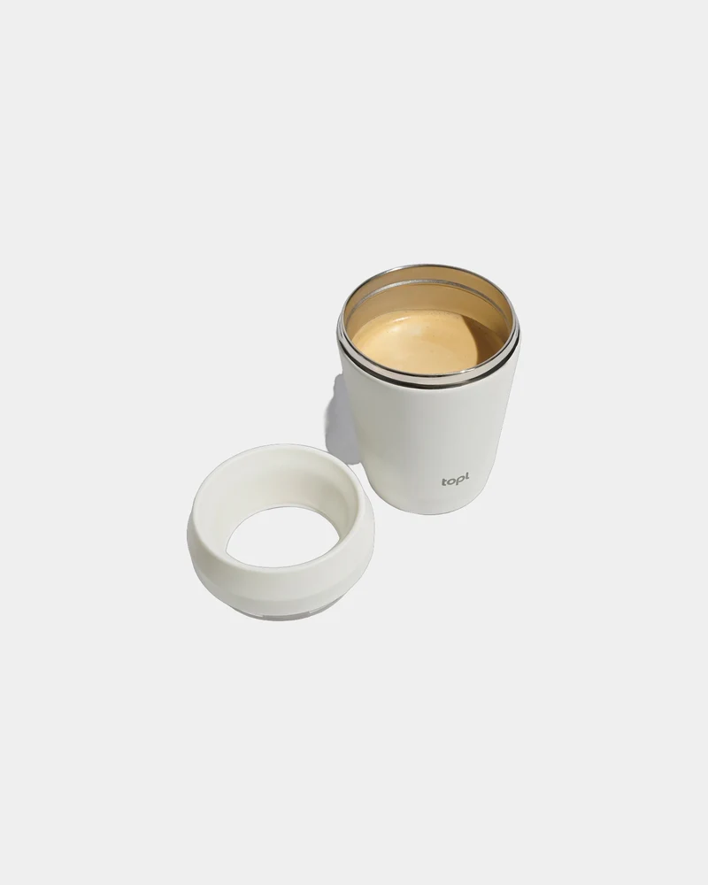 Mug acero reciclado 235ml tapa 360° para personalizar