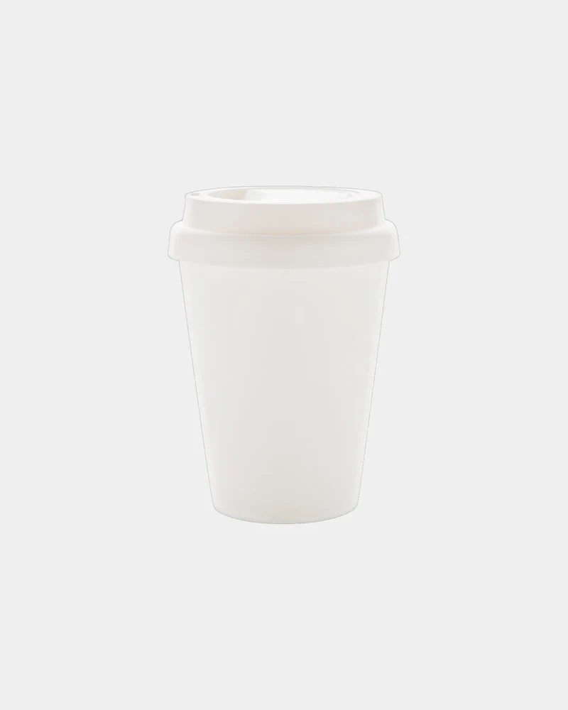 Mug de PP reciclable doble pared 300ml para personalizar