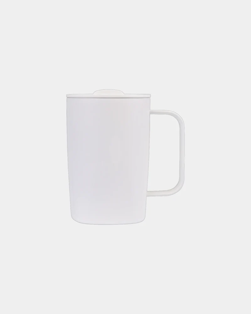Mug acero reciclado RCS 450ml Rowan para personalizar