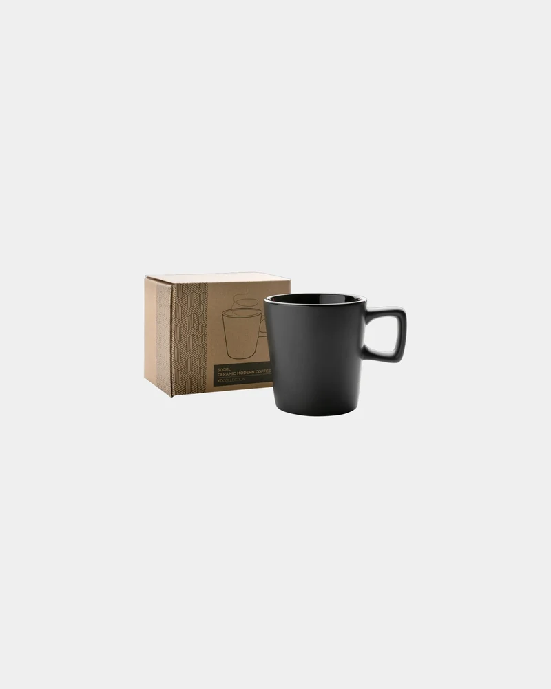 Taza de cerámica 300ml diseño moderno para personalizar