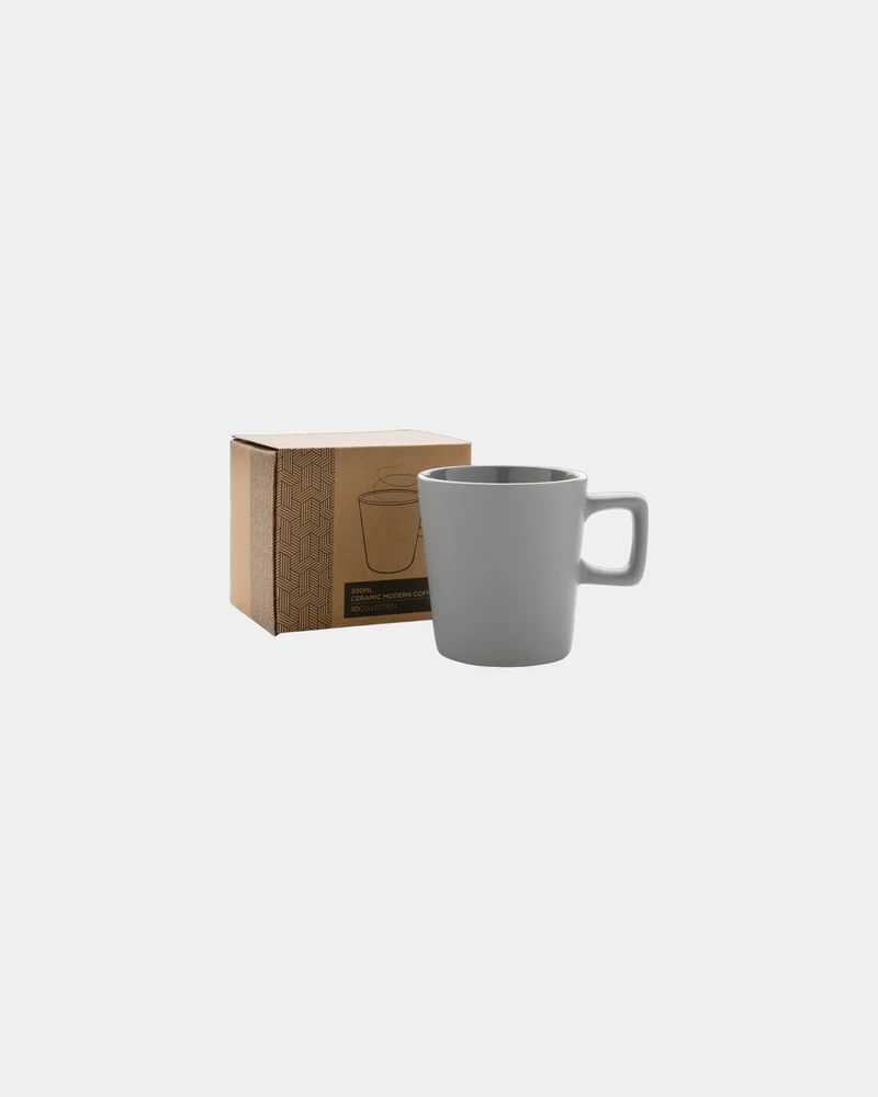Taza de cerámica 300ml diseño moderno para personalizar