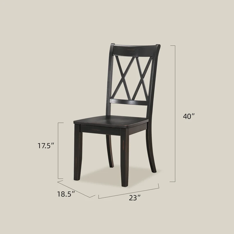 Classic Cross-Back Gaming & Dining Chair