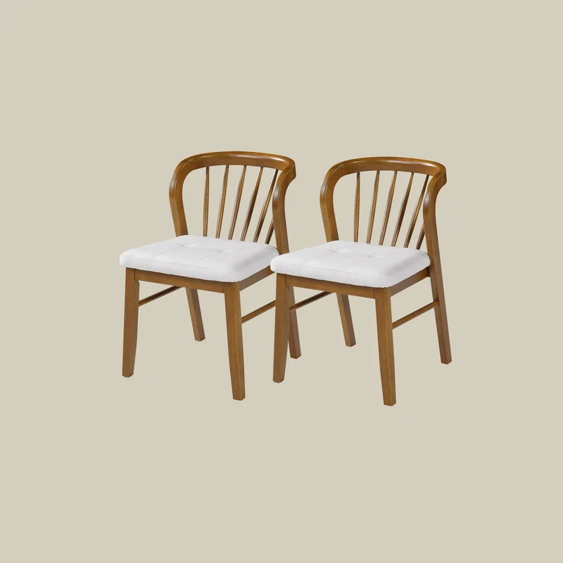 Windsor-Style Rubberwood Gaming & Dining Chairs