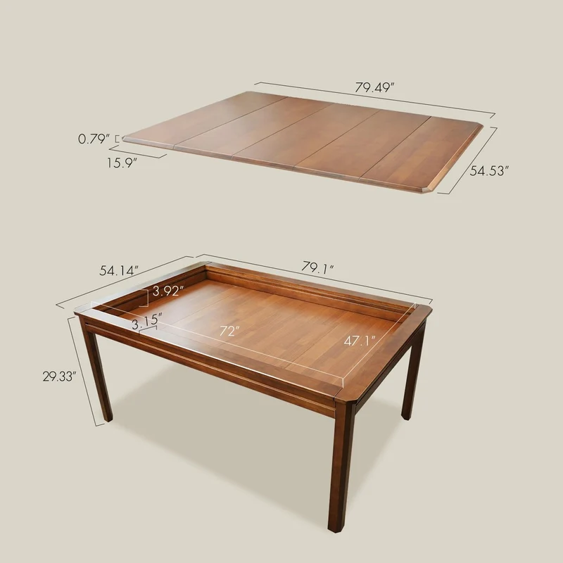Kingswood Edge (4×6'): The Royal Game Table
