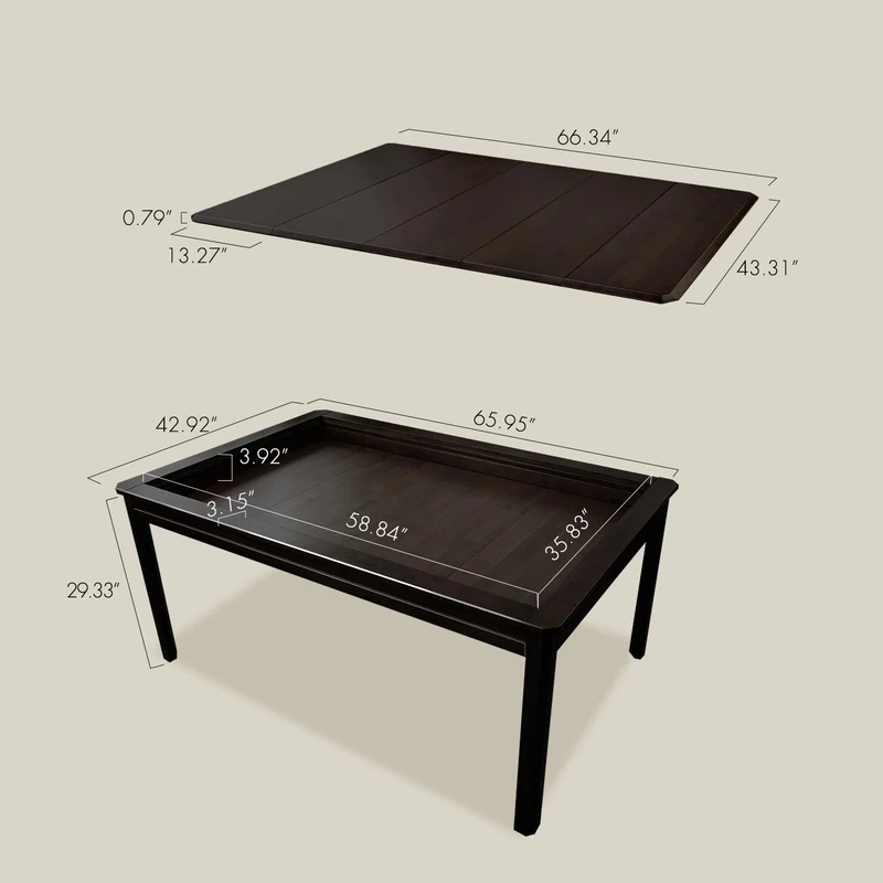 Kingswood Edge (3×5'): The Royal Game Table