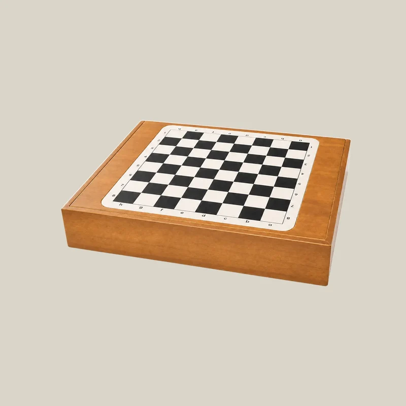 2-in-1 Chess Board & Board Game Storage Box