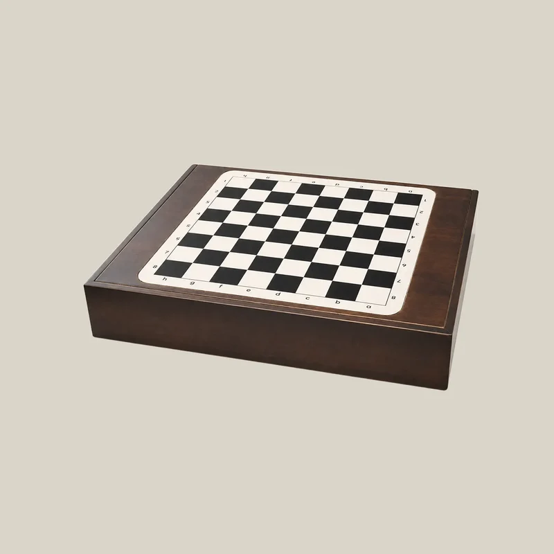2-in-1 Chess Board & Board Game Storage Box