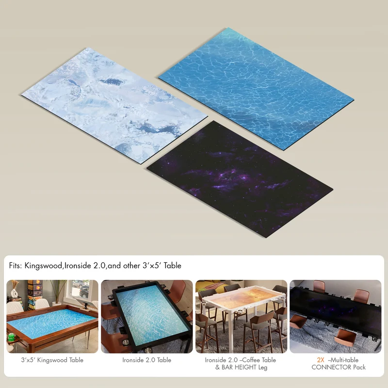 3×5' Double-sided THEMATIC Playmats (Full Collection)