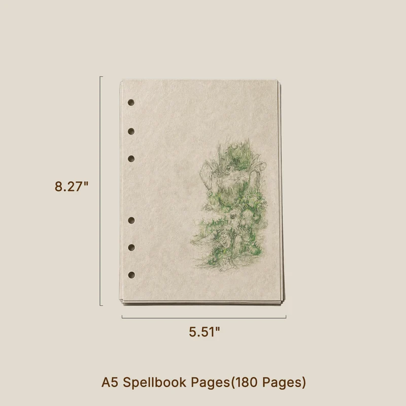 Premium Spellbook Pages (180 Pages)
