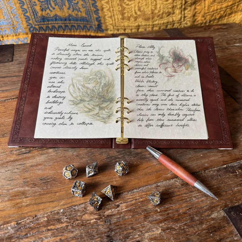 Premium Spellbook Pages (180 Pages)