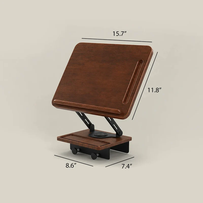 Adjustable Swivel Side Desk for Board Game Tables