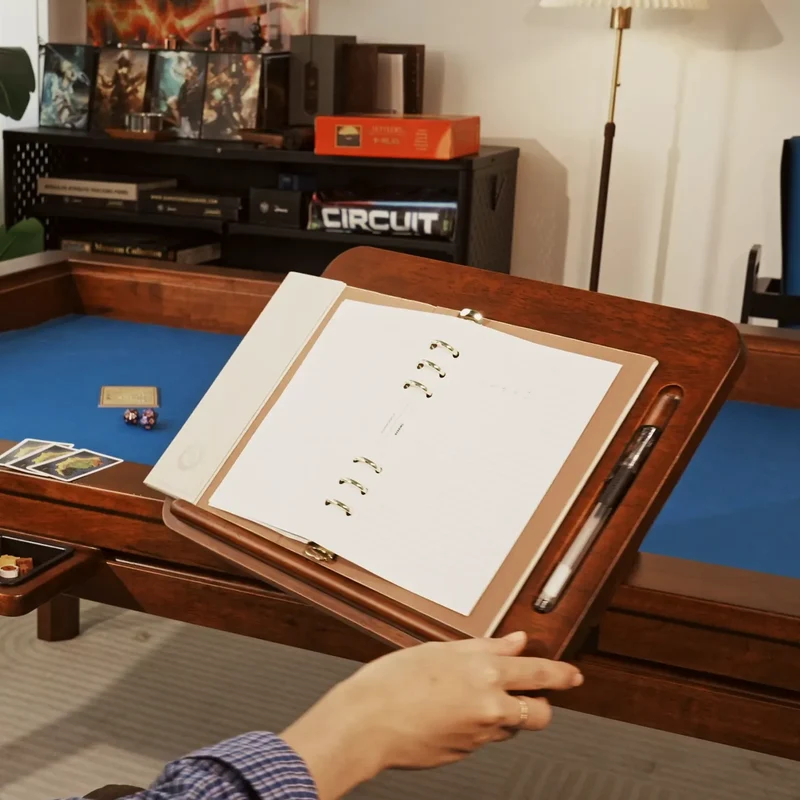 Adjustable Swivel Side Desk for Board Game Tables