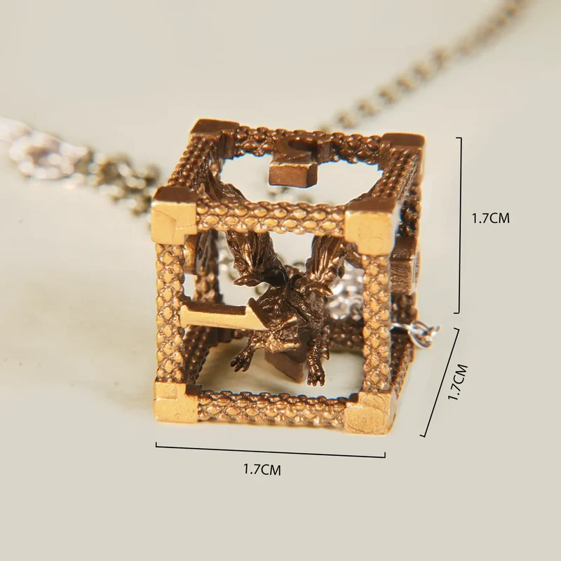 Sterling Silver Dice Necklace